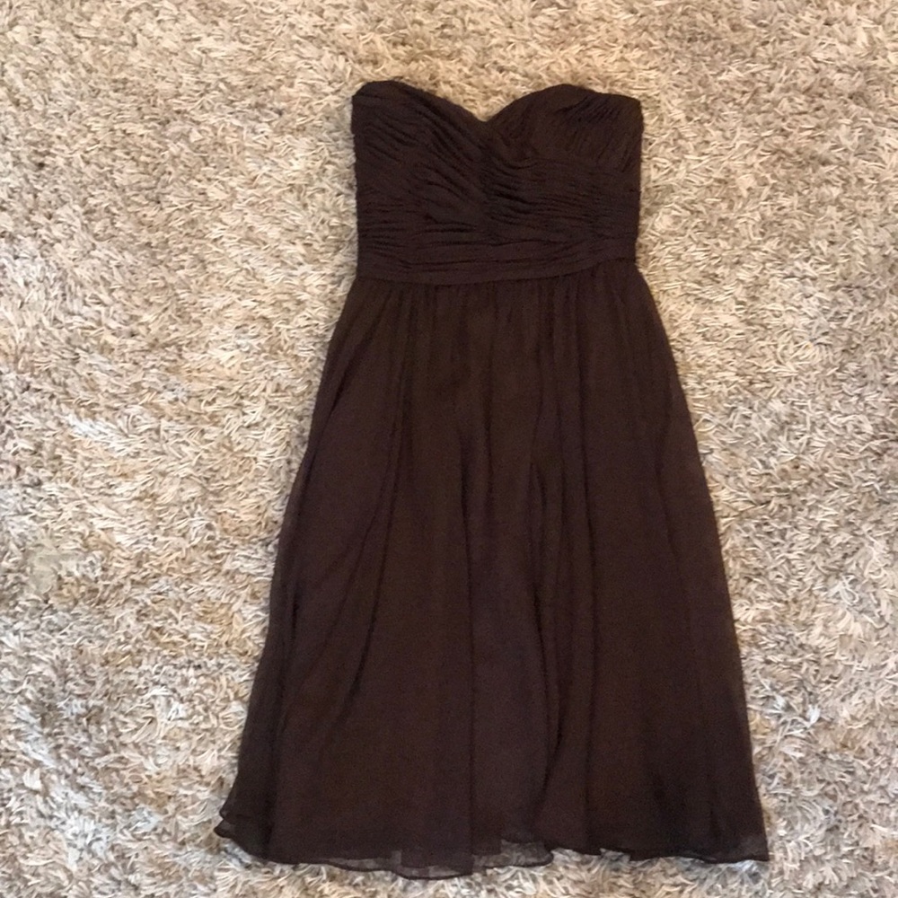 Kennedy Blue bridesmaid strapless sweetheart dress